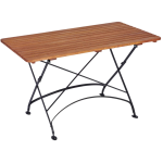 Lily Outdoor Wooden Folding Restaurant Table